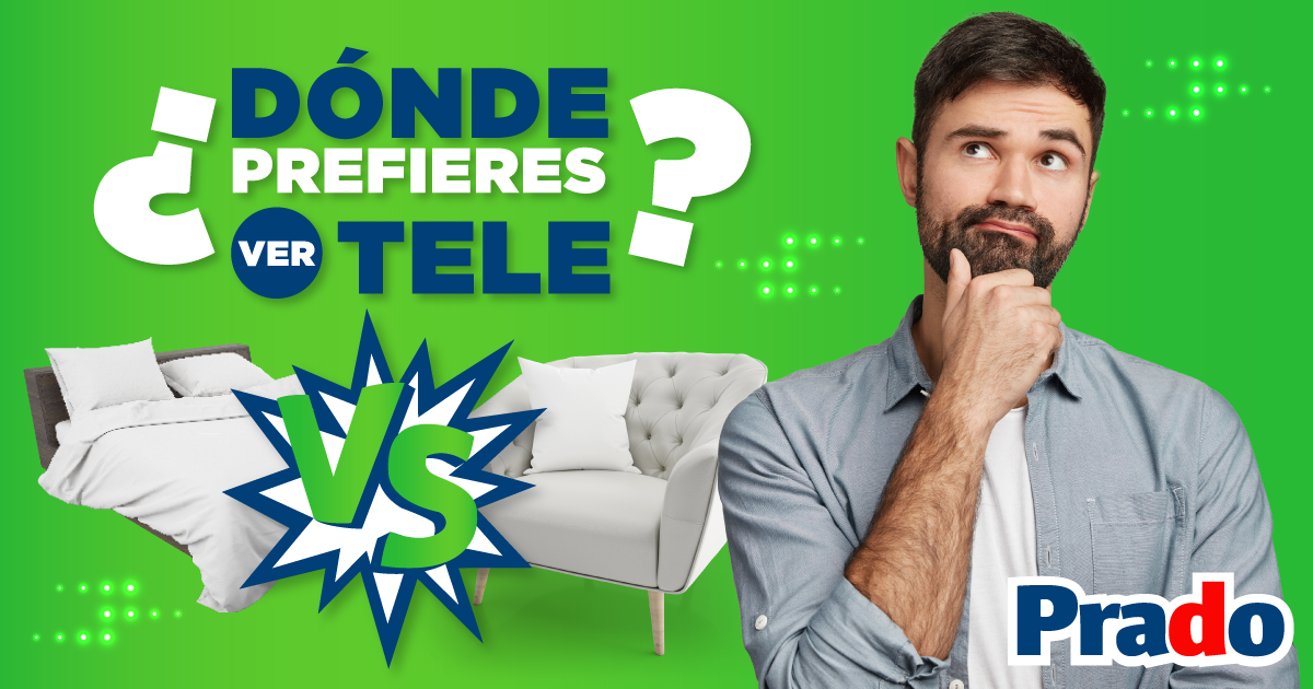 ¿Dónde es mejor ver tele: en la sala o en el cuarto? 