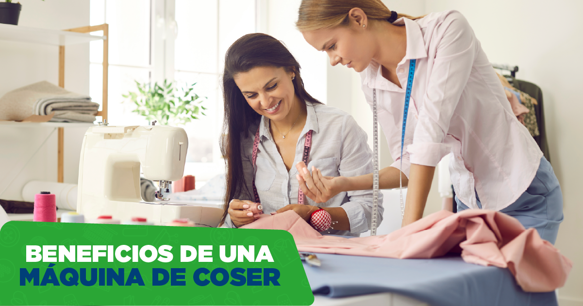 ¿Por qué tener una máquina de coser en casa?  