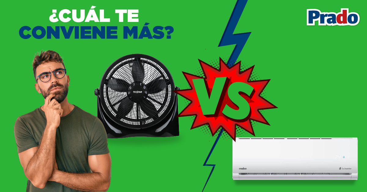Ventilador vs Aire acondicionado 